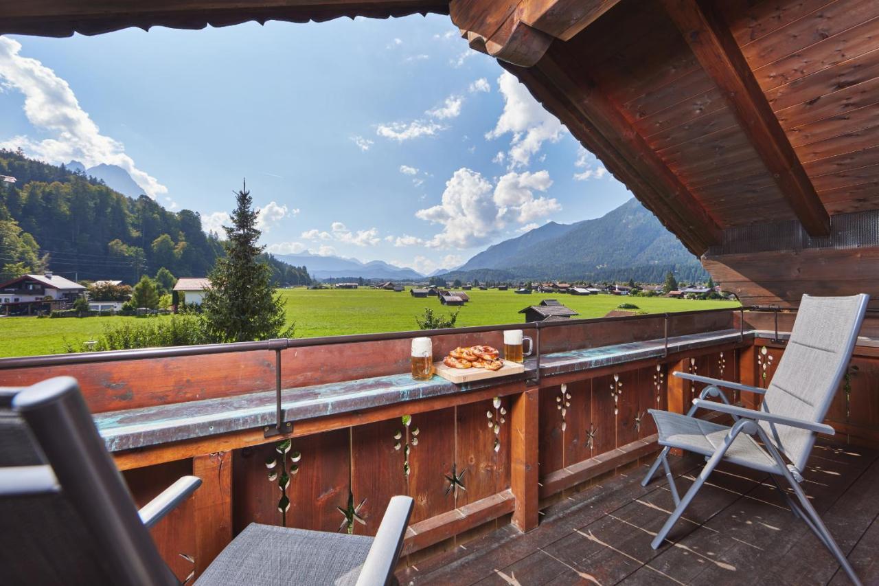 Haus Alpklang Appartement Garmisch-Partenkirchen Buitenkant foto