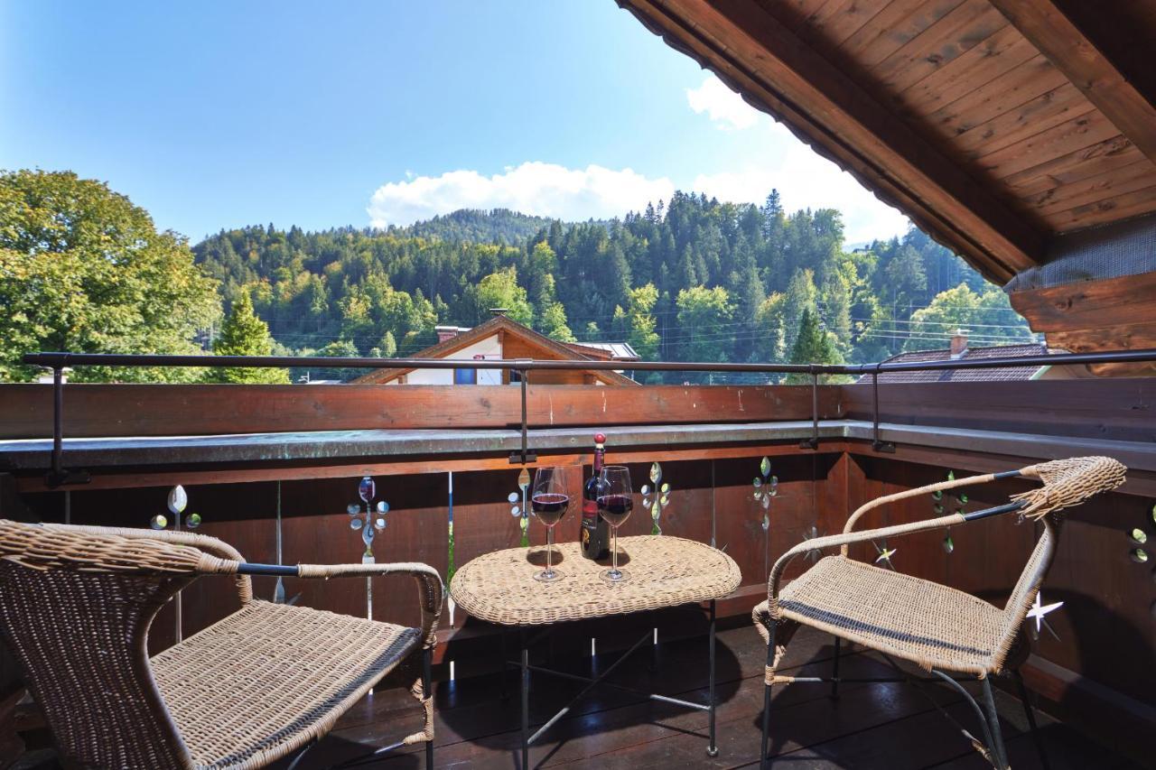 Haus Alpklang Appartement Garmisch-Partenkirchen Buitenkant foto